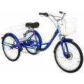 Трехколесный велосипед IZH-BIKE (Иж-Байк) Фермер 24, 2025 Синий металлик