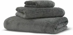 Полотенце из органического хлопка Aire, 30*40 см, темно-серый (dark grey)