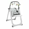 Стульчик для кормления Chicco Polly Magic Relax grey melange
