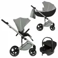 Коляска 3в1 Anex Mev, цвет Kite (Серый)