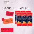 Газированный напиток Sanpellegrino Aranciata Rossa Санпеллегрино Красный апельсин, 6 шт * 330 мл, Италия