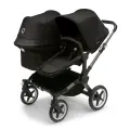 Детская коляска 2 в 1 для двойни и погодок Bugaboo Donkey5 Twin Midnight Black/Graphite