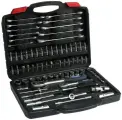 Набор инструментов в кейсе тундра, автомобильный, CrV, 1/2 и 1/4, 78 предметов