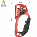 Жумар TUPA правый для туризма и альпинизма . Веревочный зажим TUPA. Красный