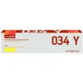Картридж лазерный Easyprint LC-034Y (034 Y) для Canon iR C1225/C1225iF желтый