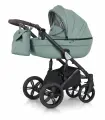 Коляска 3 в 1 Verdi Mocca ( color Sage 17) Шалфей экокожа. Идеальна для зимы