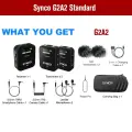 Беспроводной петличный микрофон SYNCO G2 A2 G2A2 Pro, 2,4 ГГц, G2 A2