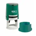 Colop Printer R40 Cover Автоматическая оснастка для печати с защитной крышечкой (диаметр печати 41,5 мм.), Бирюзовый