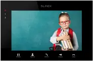 Видеодомофон Slinex SQ-07MTHD (Black) датчик движения, сенсорный экран