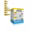 (3 шт.) Светодиодная лампочка Smartbuy MR16 GU5.3 12V 7W(480lm) 3000K 2K пластик SBL-GU5_3-07-30K-12V Нейтральный белый. Цоколь GU5.3