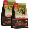 BLITZ SENSITIVE ADULT ALL BREEDS TURKEY&BARLEY д взр соб всех пор с чувствит пищ индейка ячмень 1,8 + 1,8 кг