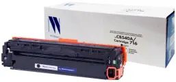 Тонер-картридж NV Print CB540A/Canon 716 Black для Нewlett-Packard LJ Color CP1215/1515/1518/ (2200k)