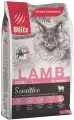 Blitz Sensitive Adult Cats Lamb сухой корм для взрослых кошек, с ягненком - 2 кг