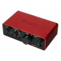 Звуковая карта Focusrite Scarlett Solo 4th Gen, USB, 2 входа/выхода, Hi-Z