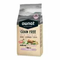 Сухой корм Ownat Adult Sterilized Grain Free Just, беззерновой, для стерилизованных кошек, с курицей , 3 кг