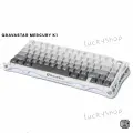 Клавиатура Gravastar, механическая, английская раскладка, светло-серая