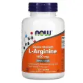 NOW L-Arginine, Л-Аргинин 1000 мг, выносливость и сила, 120 таблеток