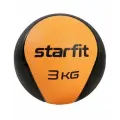 Медбол 3 кг Starfit высокой плотности оранжевый GB-702