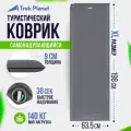 Самонадувающийся коврик Trek Planet Relax 90 для туризма и рыбалки. Толщина 9 см