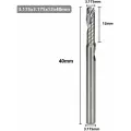 Фреза спиральная однозаходная XCAN, 3,175х12х40мм стружка вверх