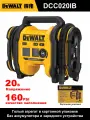 DeWALT DCC020IB 20V MAX Компрессор воздушный со светодиодной подсветкой Компактный портативный дизайн Только инструмент Для авто