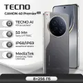 Смартфон TECNO CAMON 40 Premier 5G 12ГБ/256ГБ, черный (galaxy black)