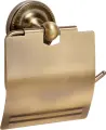 Держатель туалетной бумаги Fora Real FOR-RE015 настенный, бронза, закрытый