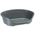 Лежак для собак и кошек Ferplast Siesta DeLuxe 2 49х36х17.5 см 49 см 36 см овальная темно-серый 17.5 см