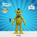 Фигурка Funko Action Figure FNAF Gold Freddy