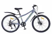 Велосипед WIND ReFlex 24, 7ск (требует финальной сборки), Цвет серый