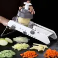 Овощерезка Смарт-Терка Mandoline Slicer (18 видов размеров нарезки) / Слайсер терка / Шинковка
