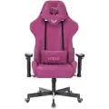 Кресло геймерское Zombie VIKING KNIGHT LT15 FABRIC малиновый крестовина металл