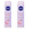 Nivea Дезодорант-спрей женский Эффект пудры,150 мл, 2 шт