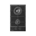 Газовая поверхность Midea MG3270TGB, 30 см, решетки: чугунные, черный, Китай
