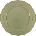 Тарелка «Скалистос» мелкая, керамика, 28 см, зелёный (Le CoQ)