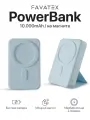 Магнитный повербанк 10000 Wireless Power Bank с быстрой беспроводной зарядкой для Айфона / iPhone 12, 13, 14, 15