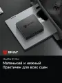 Mini Pc BMAX B1 Mini, Intel Gemini Lake N4000, RAM 8 ГБ, ROM 128 ГБ, Intel UHD Graphics 600, Windows 11 Pro, Чёрный