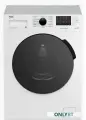 Узкая стиральная машина Beko WSPE7612W, белый, 7кг, 1200 об/мин, инвертор, дисплей