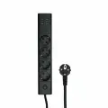 Сетевой фильтр Cablexpert Exnovo 4 розетки уровень защиты 4+ 16А 2 метра черный EXN-4-U4-B-2