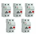 Устройство защитного отключения DV 2P 25А/ 30мА (AC) EKF AVERES 5 штук