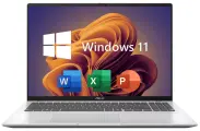 16 Ноутбук ASUS VivoBook 16X, IPS, AMD Ryzen AI 7 350 (5.0 ГГц), RAM 16ГБ, SSD 1 ТБ, Windows 11 Pro + Office 2021 Pro Plus , Русская раскладка