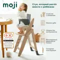 Растущий стульчик Moji by ABC-Design Yippy ВСЁ включено oak, текстиль birch/heart модель 16