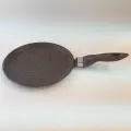 Сковорода блинная 24см, Ярославская сковородка, коричневая