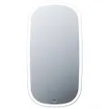 Зеркало для ванной AM.PM M8FMOX0451WGH сложной формы с контурной LED-подсветкой, ИК- сенсором, вытянутое, 45*86 см