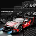 Радиоуправляемая машинка Nissan GTR R35 дрифт, полный привод, 30 км/ч - красная