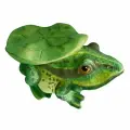 Подставка декоративная садовая Лягушка, 50*32см, D33 см KSMR-626511/F570