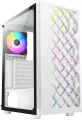 Azza CSAZ-280W SPECTRA Компьютерный корпус Spectra белый без БП ATX 7x120mm 2x140mm 2xUSB2.0 1xUSB3.0 audio bott PSU