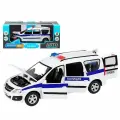 Машина металлическая Модель 1:24 LADA LARGUS, Полиция, белый Автопанорама