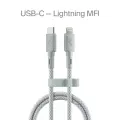 Кабель COMMO Range USB Type-С - Lightning MFI, 1.2м, Light Commo Gray