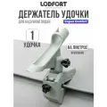 Держатель удочки в лодку ПВХ с креплением на ликтрос